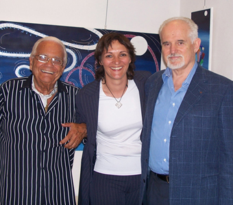 Micaela Giuseppone con Enrico Todi e Edoardo Brandani