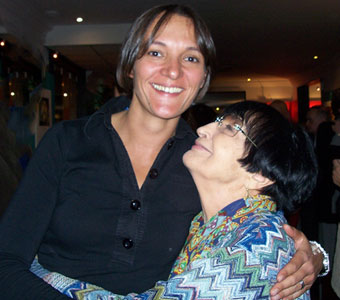 Micaela Giuseppone con Lucia Mirisola